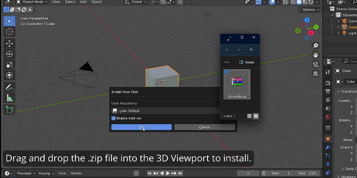 Follow Me - Asset Placement Utility