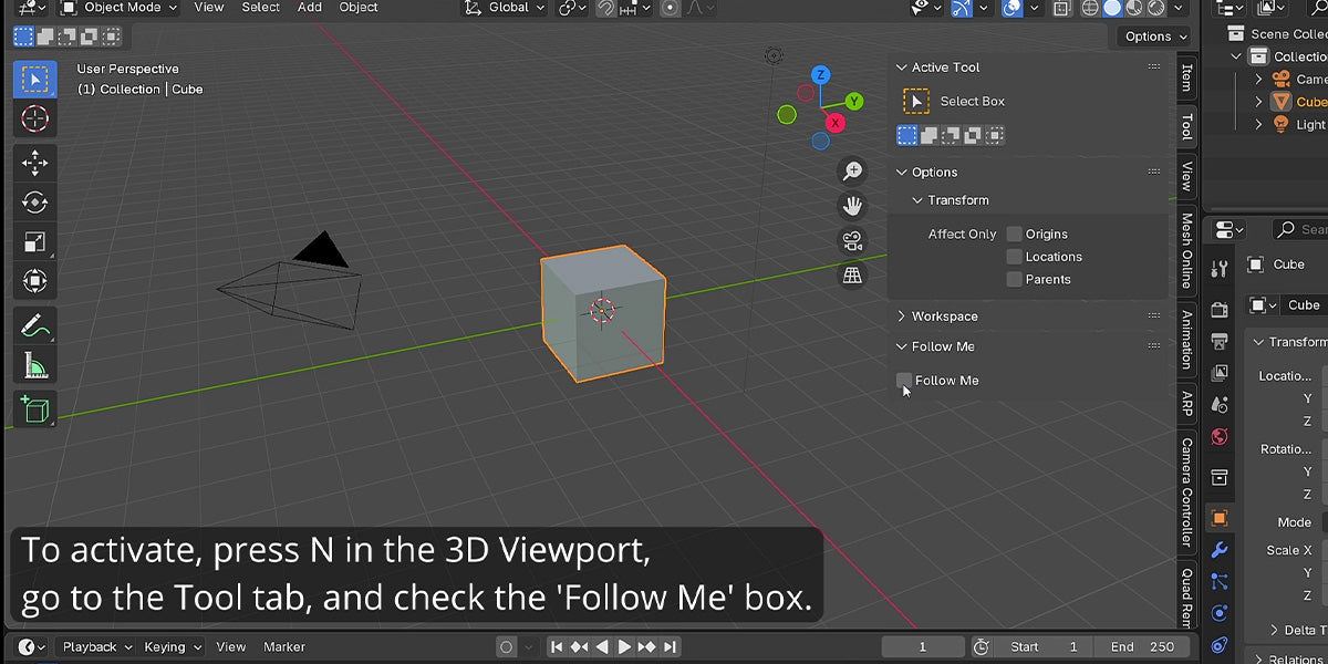 Follow Me - Asset Placement Utility