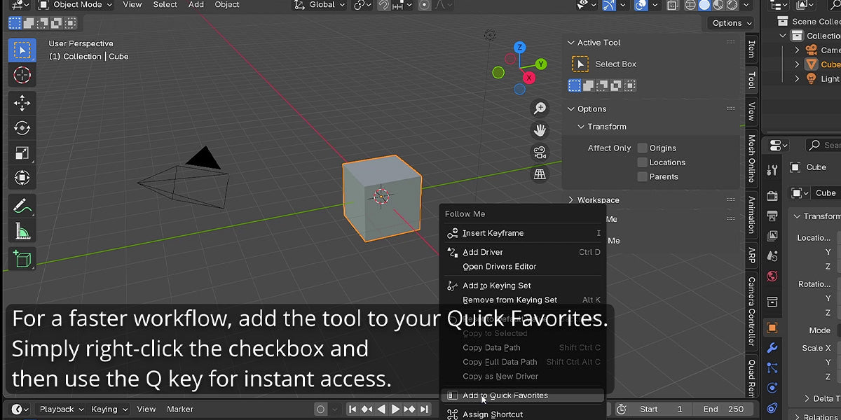 Follow Me - Asset Placement Utility