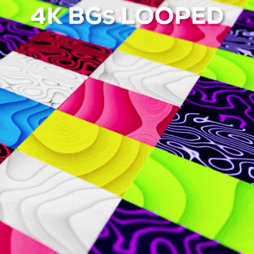 Awesome Motion Graphics Footage 11 Looped Abstract Background Footages
