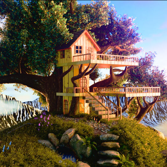 Tree House Blender Series: Free 3D Assets and Project Files